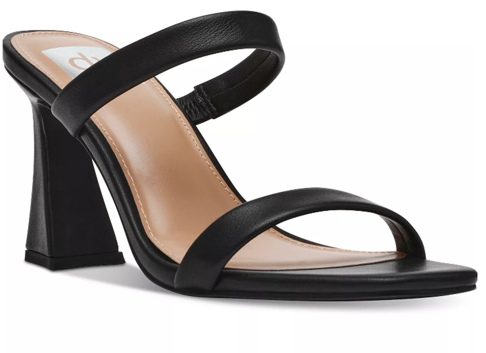 Dv Dolce Vita Shoes Women's Size 10 Black Yorke Strappy Block Heel Sandals Box